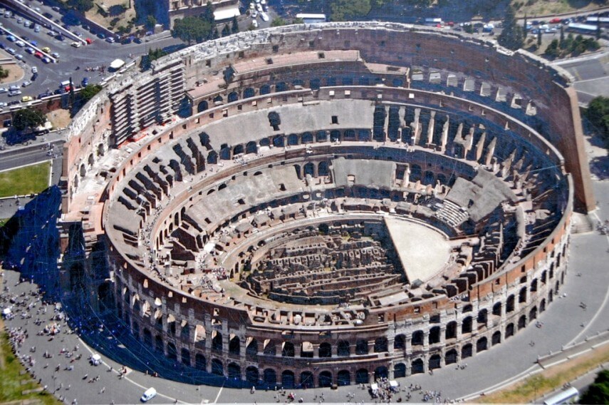 Architecture Feature – Colosseum, Rome