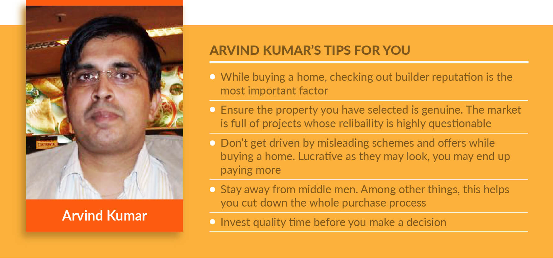 Don't Run Behind Discount Offers, Says This Delhi-Based Home Buyer