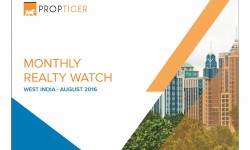 Monthly Realty Watch: West India August'16